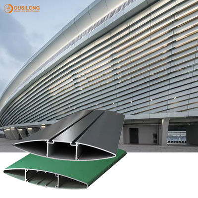 PVDF покрыло систему алюминия внешней стены/алюминиевых Солнца тени панели для коммерчески здания